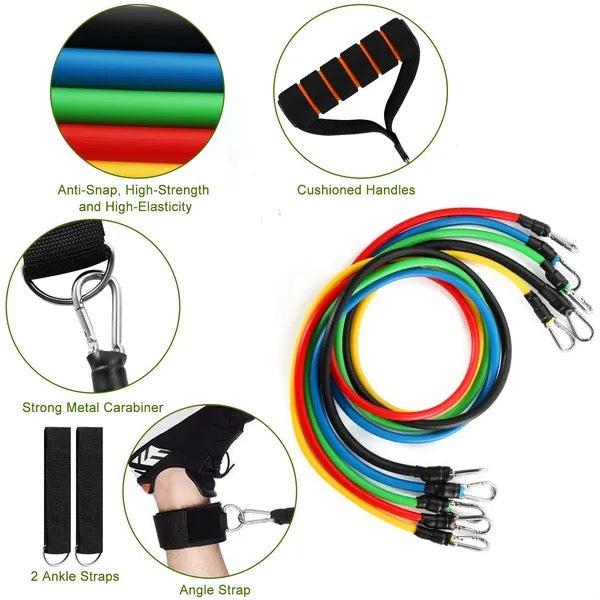 Resistance Bands Set ( Get 11 for only 44.00)