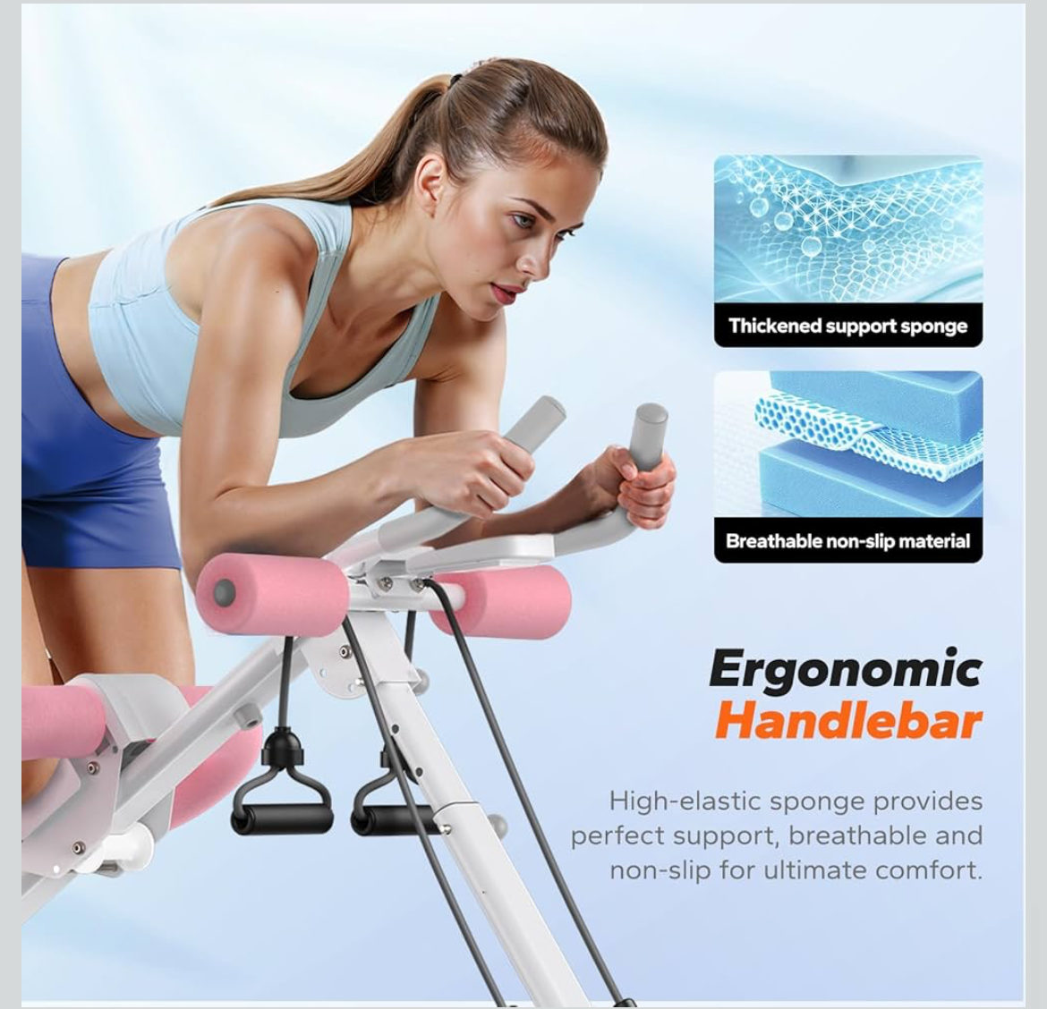 Foldable Crunch Machine