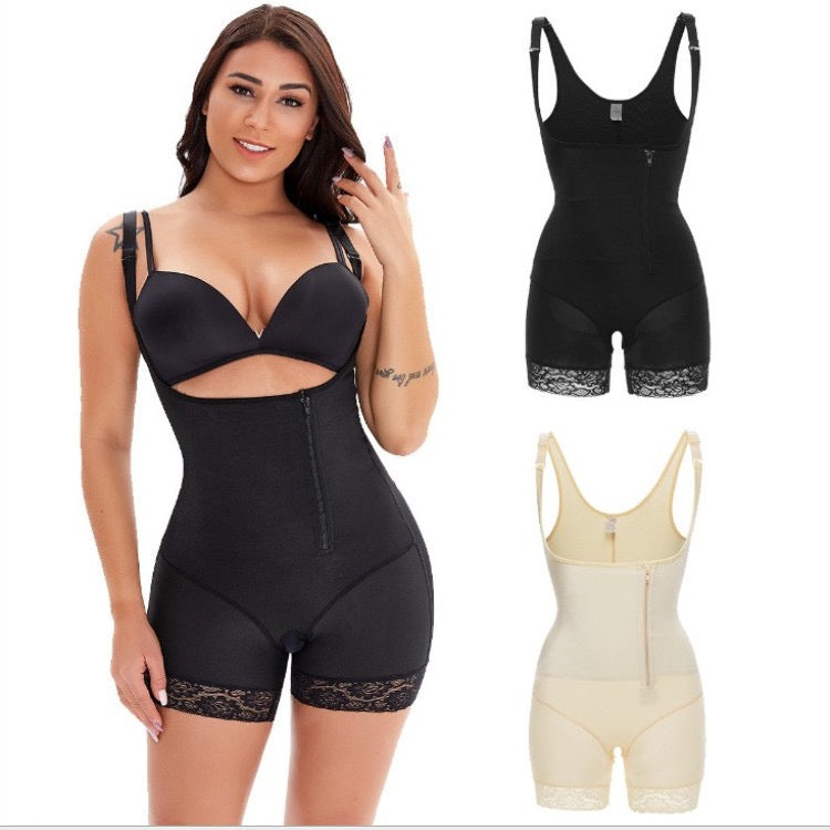 One-Piece Side Zipper Corset