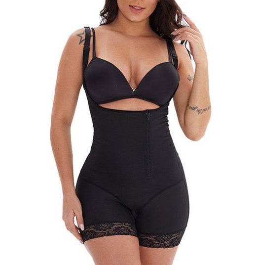 One-Piece Side Zipper Corset