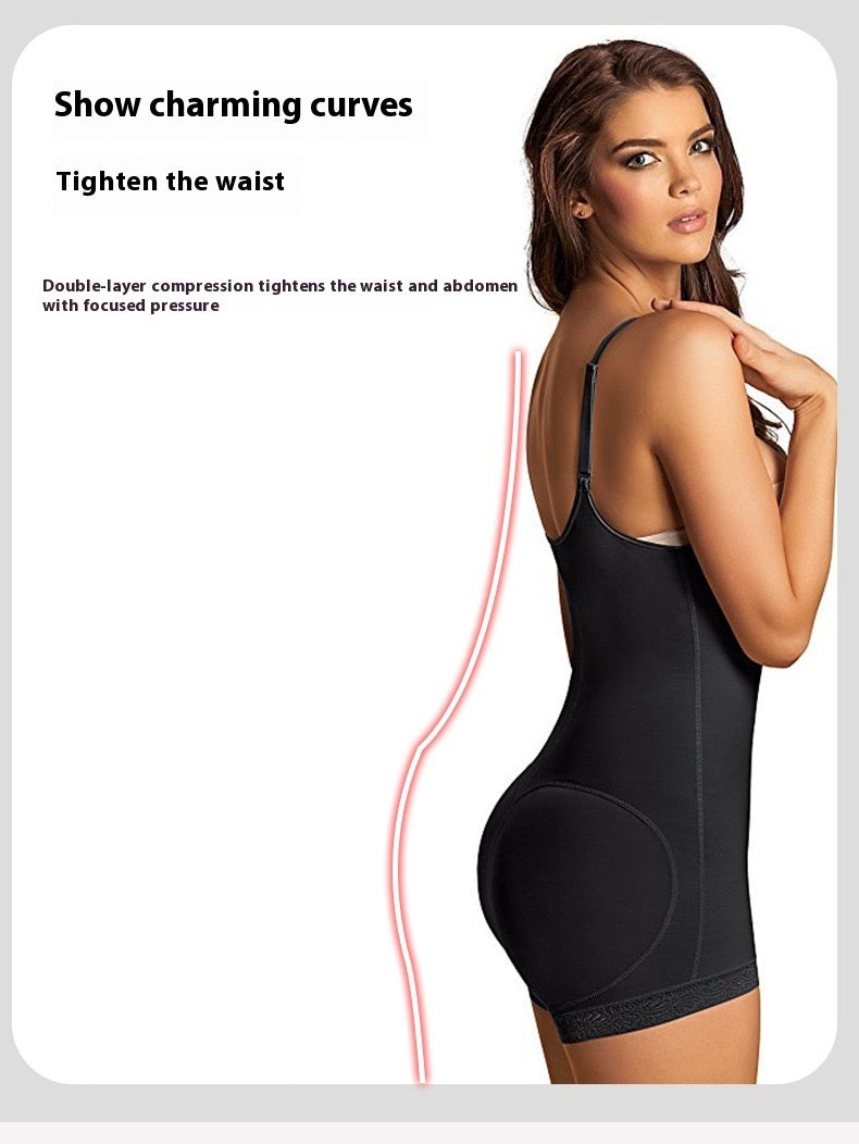 One-Piece Zipper Corset
